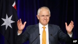 Thủ tướng Úc Malcolm Turnbull.