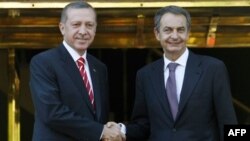 Başbakan Erdoğan ve İspanya Başbakanı Jose Luis Rodriguez Zapatero