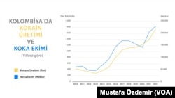 Kolombiya'da kokain üretimi ve koka ekimi