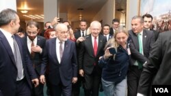 Kılıçdaroğlu Erdoğan'ın TBMM'deki konuşması sonrası gazetecilerin sorularını yanıtladı