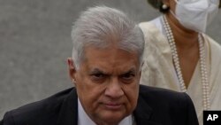 Tổng thống Sri Lanka Ranil Wickremesinghe.