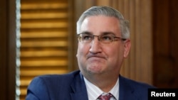 Indiana eyaletinin Cumhuriyetçi Partili Valisi Eric Holcomb