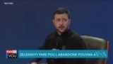 Zelenskyy di li pare pou l abandone prezidans la si sa ap vle di lapè nan Ikrèn