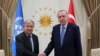 BM Genel Sekreteri Guterres ve Cumhurbaşkanı Erdoğan