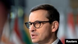 Thủ tướng Ba Lan Mateusz Morawiecki