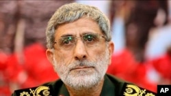 Tướng Esmail Ghaani, người kế nhiệm Tướng Qassem Soleimani làm chỉ huy Lực lượng Quds của Iran.