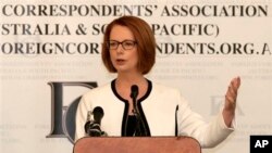 Thủ tướng Australia Julia Gillard.