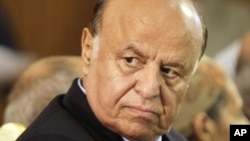 Tổng thống lưu vong Yemen Abdu Rabu Mansour Hadi.