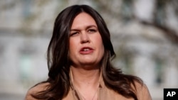 Phát ngôn viên của Tổng thống Donald Trump, Sarah Sanders