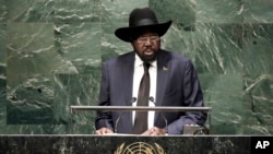 Tổng thống Nam Sudan Salva Kiir.