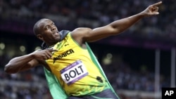 vận động viên chạy nước rút Usain Bolt của Jamaica