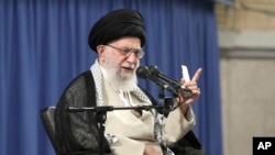 Lãnh tụ tối cao Iran Ayatollah Ali Khamenei.