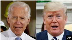 Ông Biden là người mà ông Trump cho rằng sẽ đối đầu với ông vào năm 2020