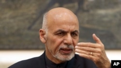 Tổng thống Afghanistan Ashraf Ghani.