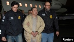 Trùm ma túy Joaquin “El Chapo” Guzman bị dẫn độ sang Mỹ năm 2017.