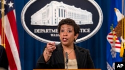 Bộ trưởng Tư pháp Mỹ Loretta Lynch.