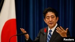 Thủ Tướng Nhật Bản Shinzo Abe.