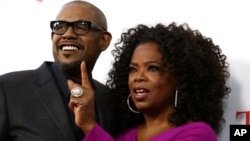 Forrest Whitaker và Oprah Winfrey, hai diễn viên chính trong 'The Butler.'