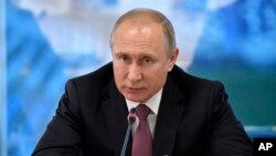 Tổng thống Putin đã bác bỏ mọi cáo buộc về can thiệp vào bầu cử Mỹ