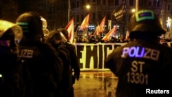 Aftermath of Christmas market attack, in Magdeburg