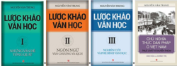 Một số sách Nguyễn Văn Trung xuất bản trước 1975, sau này tái bản ở trong nước từ sau năm 2000. [tư liệu Trần Huy Bích]