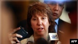 Người phụ trách chính sách đối ngoại của Liên hiệp Châu Âu, bà Catherine Ashton