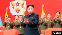 Lãnh tụ Bắc Triều Tiên Kim Jong Un. 