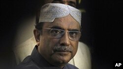 Tổng thống Pakistan Asif Ali Zardari