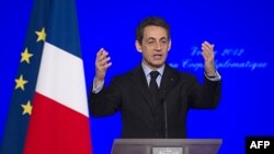 Tổng thống Pháp Nicolas Sarkozy