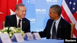 Erdoğan ve Obama son olarak bu ay başındaki NATO zirvesinde görüşmüştü 