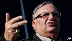 Ông Joe Arpaio, cảnh sát trưởng quận Maricopa (ảnh tư liệu)