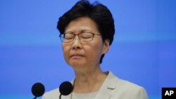 Bà Carrie Lam. 