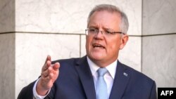 Thủ tướng Úc Scott Morrison.