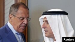 Rusya Dışişleri Bakanı Sergei Lavrov, Suudi mevkidaşı Adil el Cübeyr'le