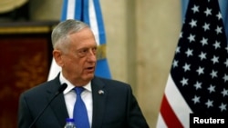 Bộ trưởng Quốc phòng Mỹ James Mattis.