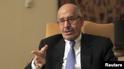 Ông Mohamed ElBaradei, người đứng đầu Mặt trận Cứu quốc, tiếp tục lên án dự thảo hiến pháp mới