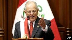 Tổng thống Peru Pedro Pablo Kuczynski.