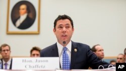 Dân biểu Jason Chaffetz (ảnh tư liệu, 5/2016)