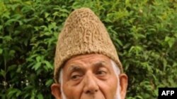 Ông Syed Ali Shah Geelani, thủ lĩnh hàng đầu của phe ly khai tại Kashmir