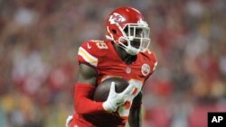 Cầu thủ Husain Abdullah của đội Kansas City Chiefs.