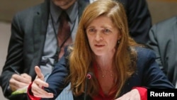 Đại sứ Mỹ tại Liên Hiệp Quốc Samantha Power.