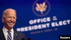 Ông Joe Biden trong cuộc họp báo hôm 10/11.