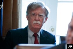 Tân Cố vấn An ninh Quốc gia Mỹ John Bolton. Ảnh chụp ngày 9/4/2018