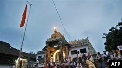 Ngôi đền Sree Padmanabhaswamy ở Trivandrum, Ấn Độ, 05/07/2011