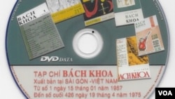 CD toàn bộ tạp chí Bách Khoa đã được 'số hóa'