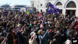 27 Mart 2021 - İstanbul'da Türkiye'nin İstanbul Sözleşmesi'nden geri çekilmesi kararı protesto edildi