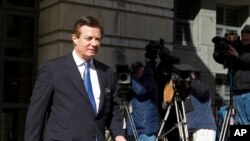 Paul Manafort, cựu quản lý chiến dịch tranh cử của Tổng thống Mỹ Donald Trump.