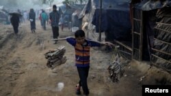 Khu tị nạn người Rohingya ở Cox's Bazar, Bangladesh.