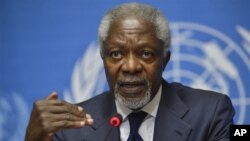 Đặc sứ của Liên Hiệp Quốc và Liên Đoàn Ả Rập Kofi Annan