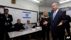 Thủ tướng Netanyahu lật ngược lập trường trước đây, tuyên bố sẽ không bao giờ ủng hộ việc hình thành Nhà nước Palestine, chừng nào mà ông vẫn còn tại chức.